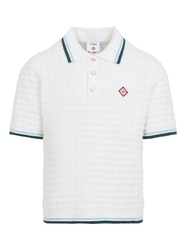CASABLANCA: Polos - Polo - Blanco
