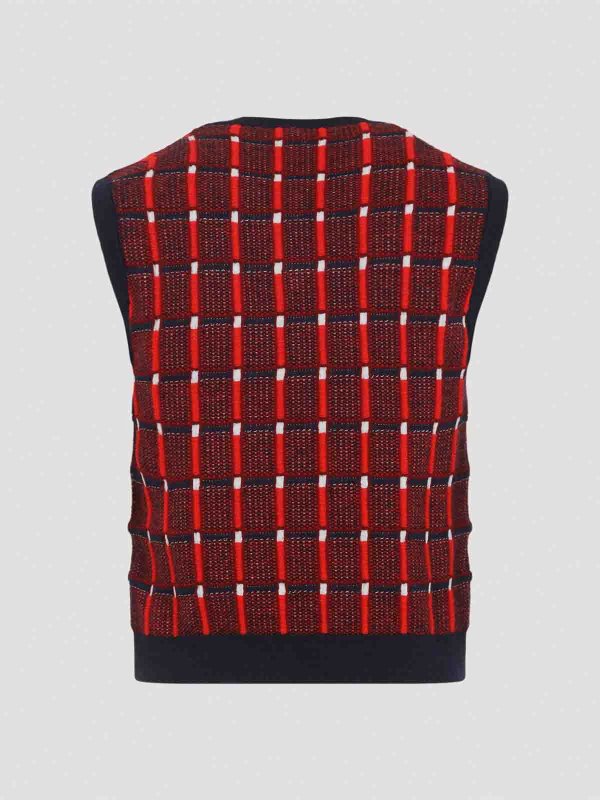 JIL SANDER: Westen online - Weste - Rot