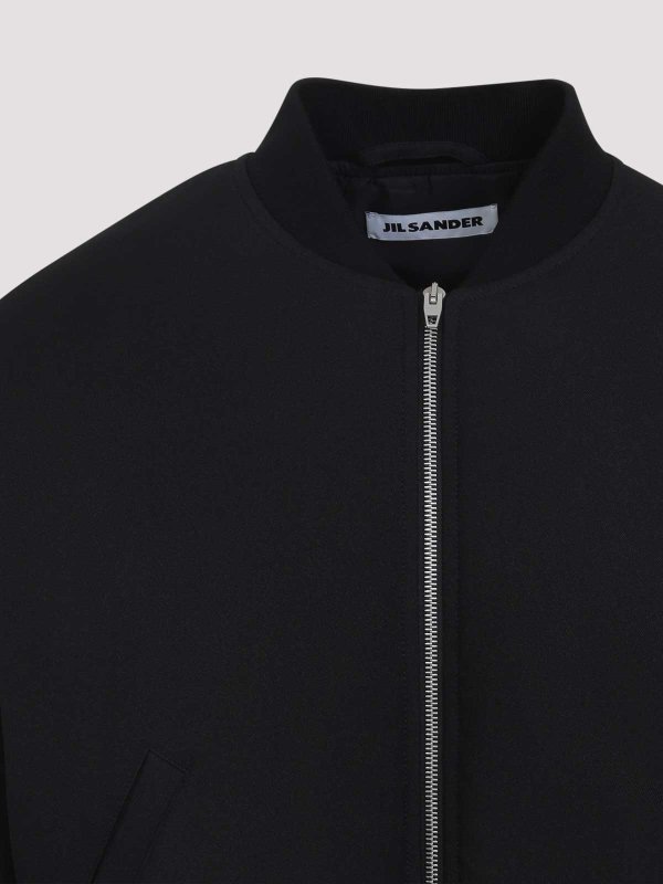 Cropped Bomber Jacket shop online: JIL SANDER