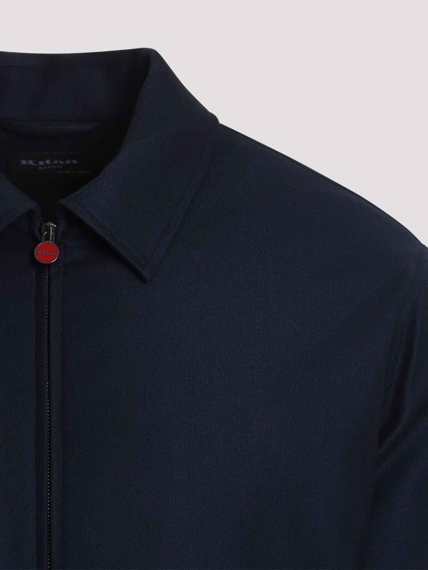 Bomberjacke - Dunkelblau shop online: KITON