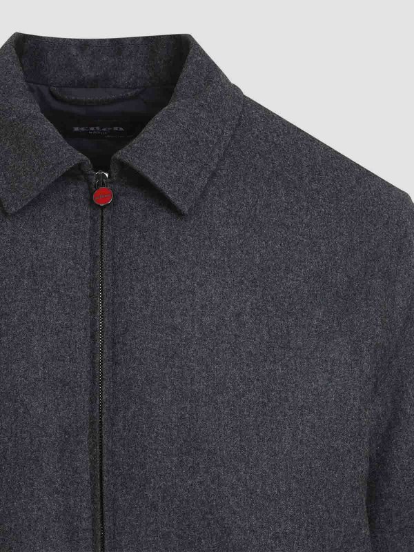 Bomber - Gris shop online: KITON