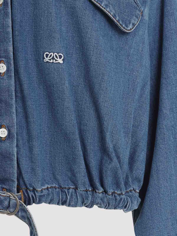 Chemise - Bleu Clair shop online: LOEWE