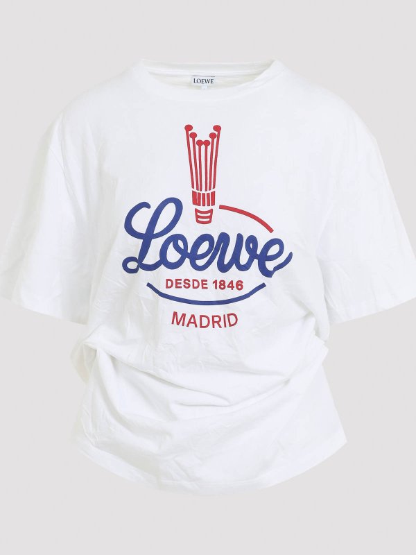 The Best Shops LOEWE: Tシャツ - Tシャツ - 白