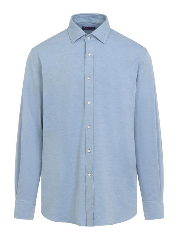 RALPH LAUREN: Hemden - Hemd - Blau