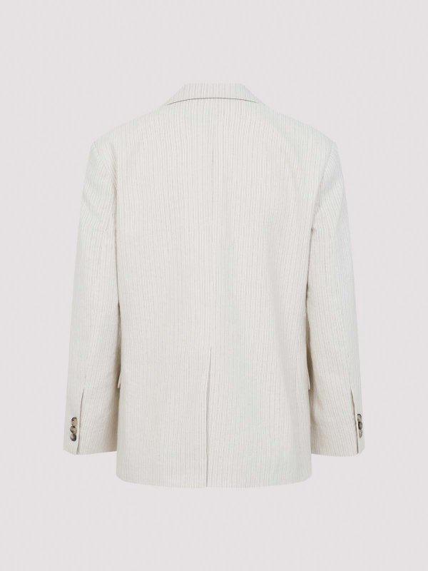 DRIES VAN NOTEN: Vestes de costume online - Blazer - Beige Clair