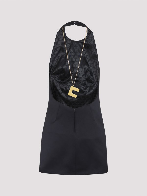 ELISABETTA FRANCHI: ショートドレス online - ショートドレス - 黒