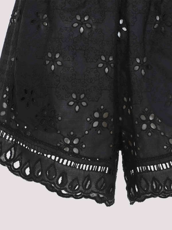 The Best Shops ERMANNO SCERVINO: トラウザーショーツ - ショートパンツ - 黒