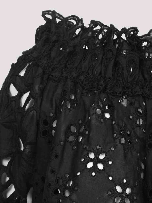 The Best Shops ERMANNO SCERVINO: ブラウス - ブラウス - 黒