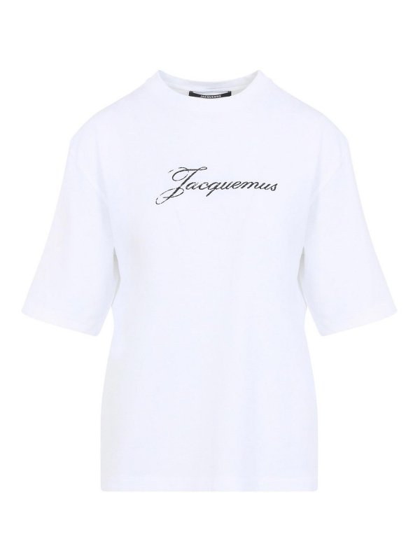 JACQUEMUS: Camisetas - Camiseta - Blanco
