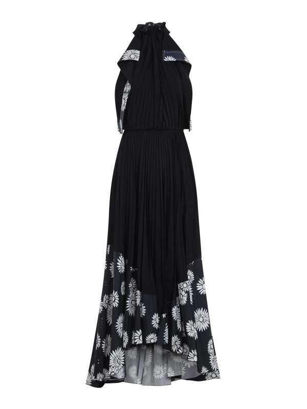 LANVIN: knee length dresses - Plated Dress