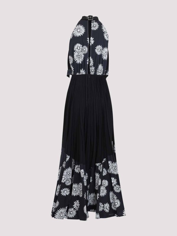 LANVIN: knee length dresses online - Plated Dress