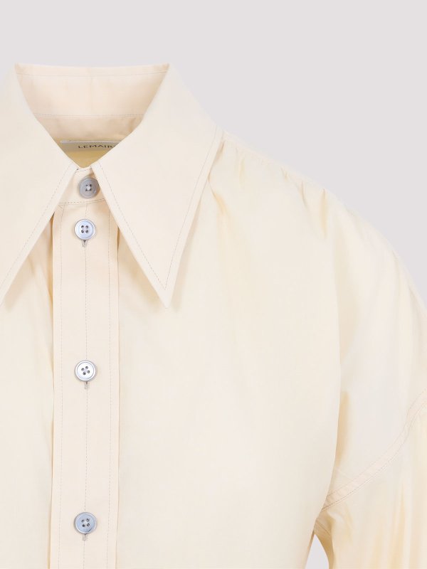 The Best Shops LEMAIRE: Camisas - Camisa - Plata