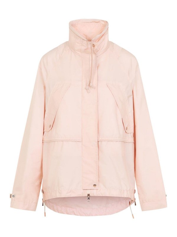 MONCLER: Parkas - Parka - Hellrosa