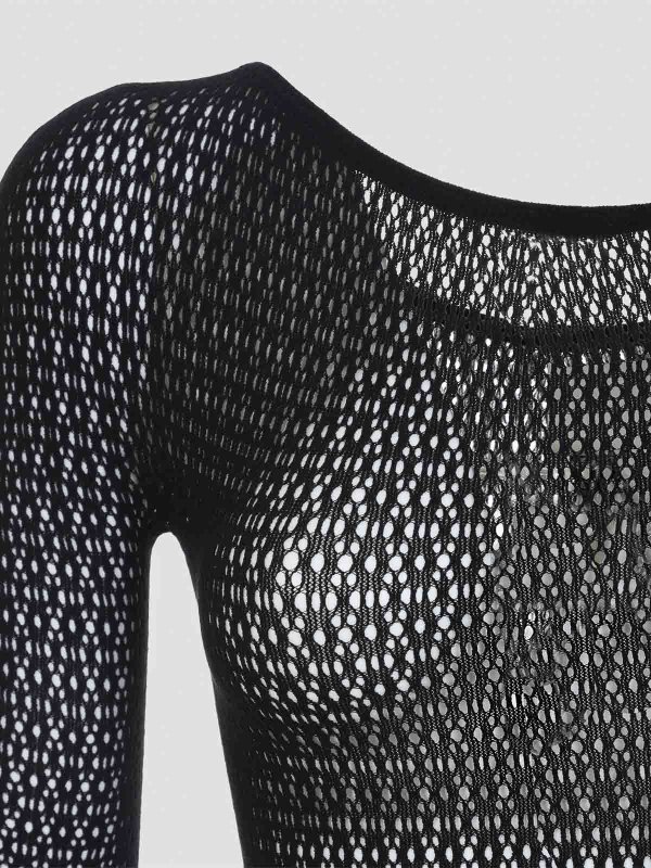 The Best Shops WOLFORD: ジャンプスーツ - ジャンプスーツ - 黒