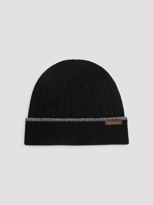 The Best Shops KITON: beanies - Cable-Knit Beanie