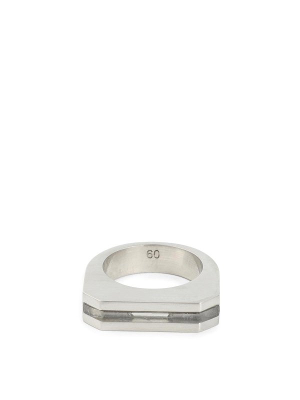 RICK OWENS: ringe - Ring - Weißgold