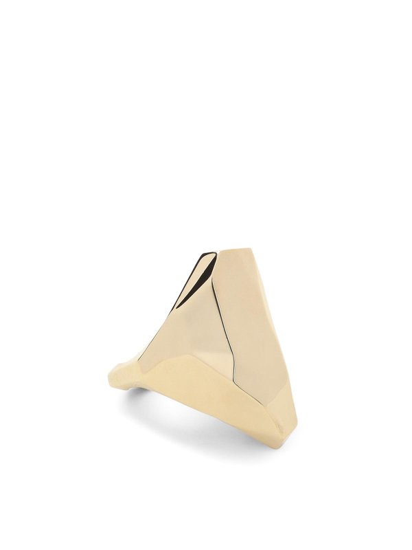 LANVIN: Rings - Cubic Metal Ring
