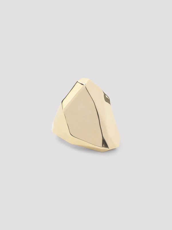 LANVIN: Rings online - Cubic Metal Ring
