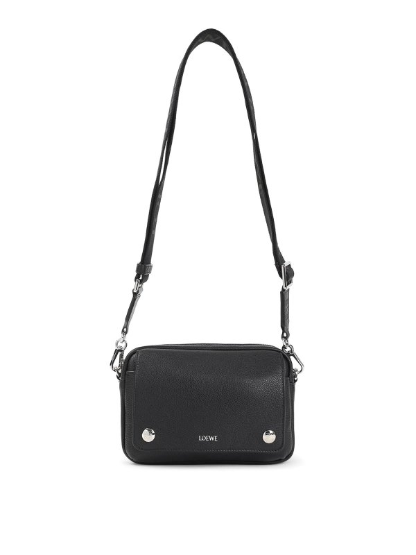 LOEWE: cross body bags - Pebble Messenger Small Bag