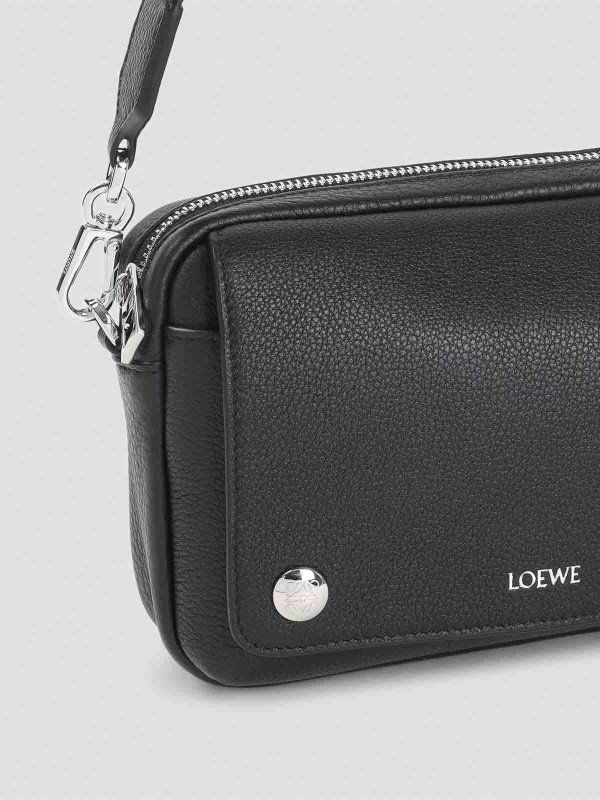 The Best Shops LOEWE: cross body bags - Pebble Messenger Small Bag