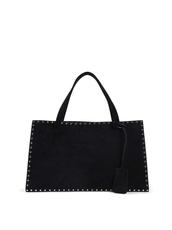 PHOEBE PHILO: Borse da viaggio - Borsa piccola Cabas con borchie