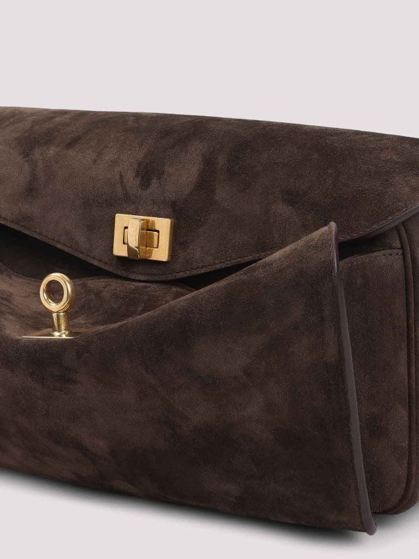 The Best Shops BALENCIAGA: ショルダーバッグ - ショルダーバッグ - ブラウン