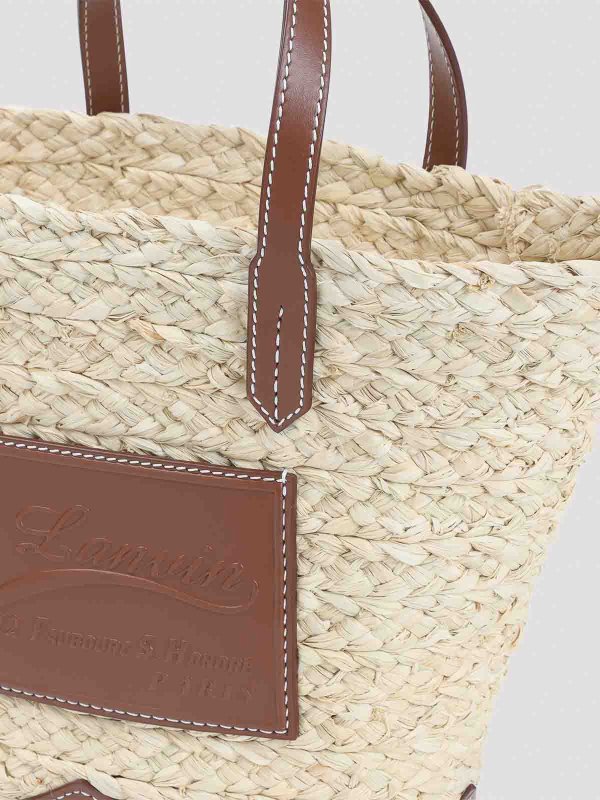 The Best Shops LANVIN: Handtaschen - Shopper - Braun
