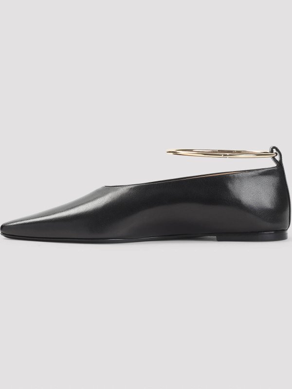 JIL SANDER: flat shoes online - Ring Ballerina