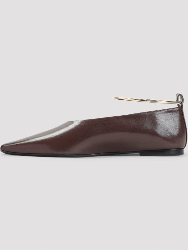 JIL SANDER: flat shoes online - Ring Ballerina