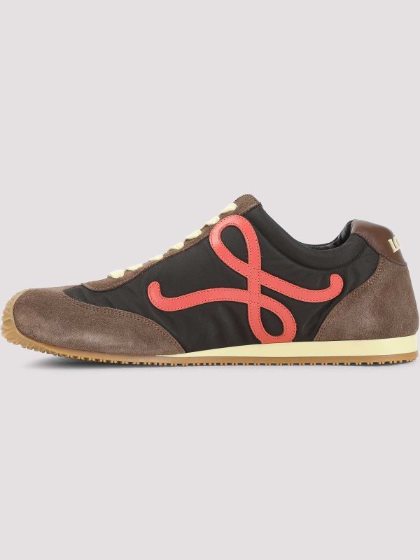 LOEWE: Chaussures de sport online - Baskets - Marron