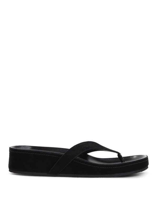 PHOEBE PHILO: Tongs - Tongs - Noir