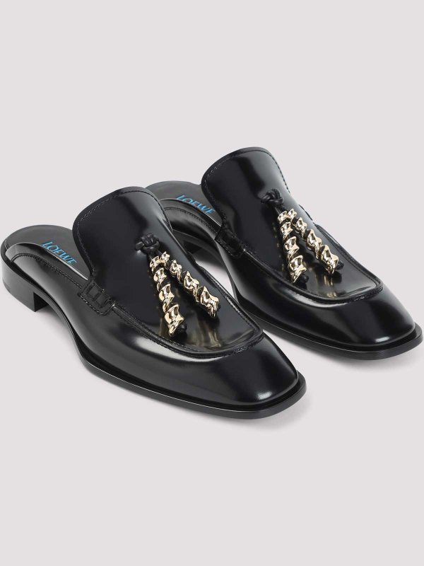 The Best Shops LOEWE: Mokassins und Slippers - Mokassins - Schwarz