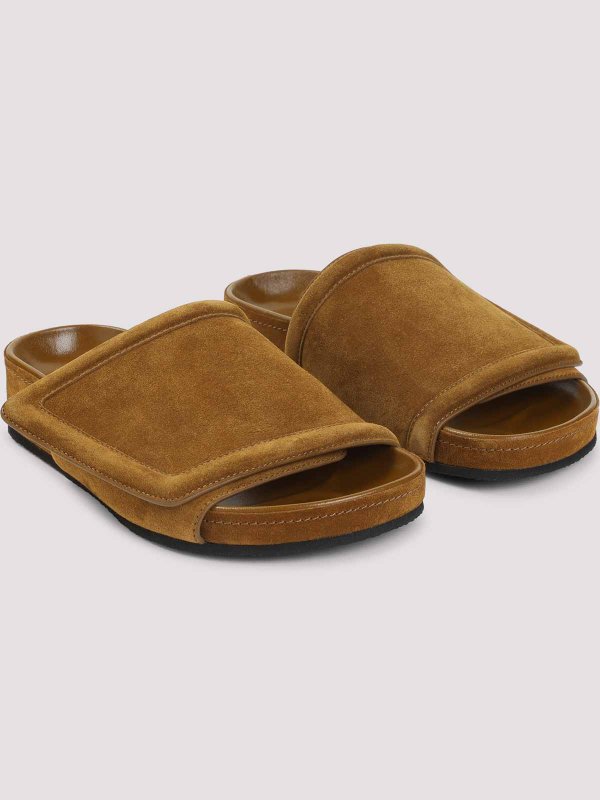 The Best Shops PHOEBE PHILO: sandals - Chunky Slide Sandals