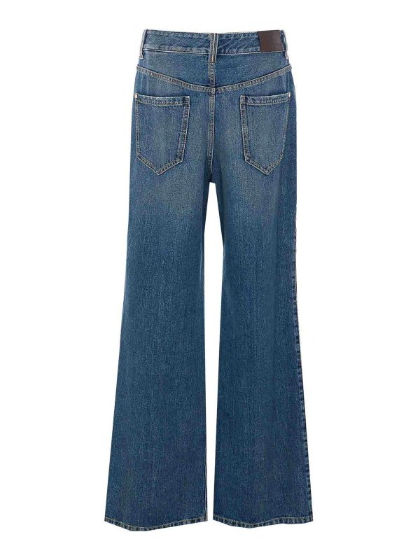 BRUNELLO CUCINELLI: Jeans Rectos online - Vaqueros Rectos - Azul