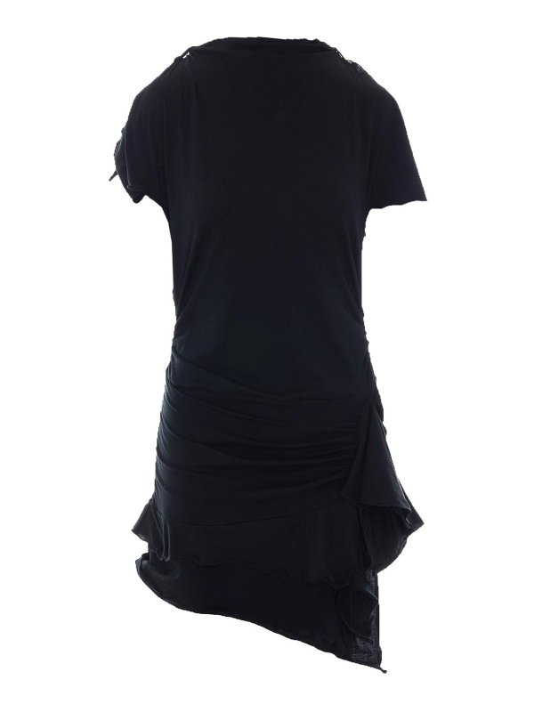 ISABEL MARANT: ショートドレス - ショートドレス - 黒