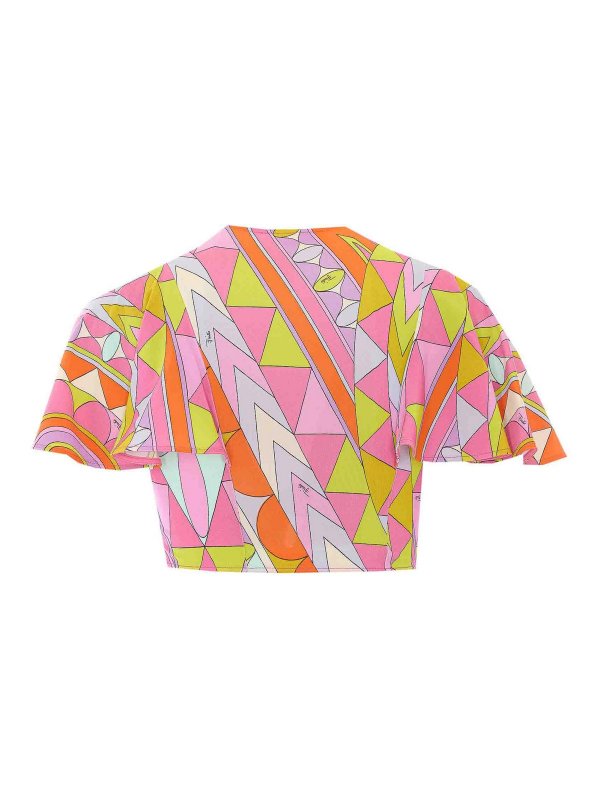 EMILIO PUCCI: Tops & Débardeurs online - Top - Multicolore