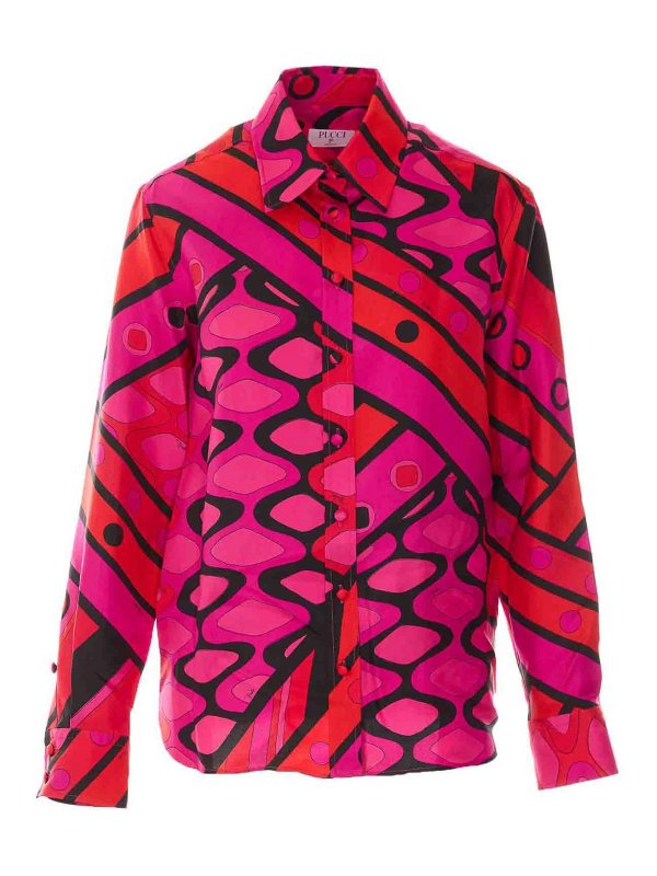 EMILIO PUCCI: Hemden - Hemd - Bunt