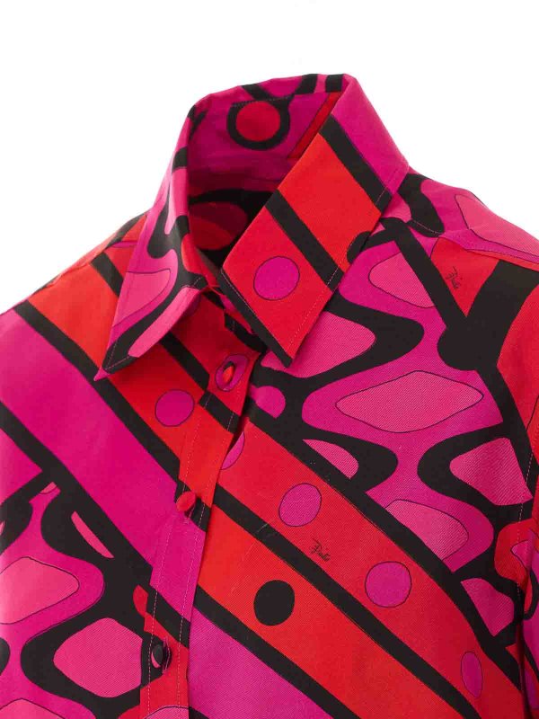 The Best Shops EMILIO PUCCI: Hemden - Hemd - Bunt