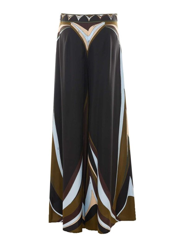 EMILIO PUCCI: ベルボトムジーンズ online - フレアジーンズ - マルチカラー