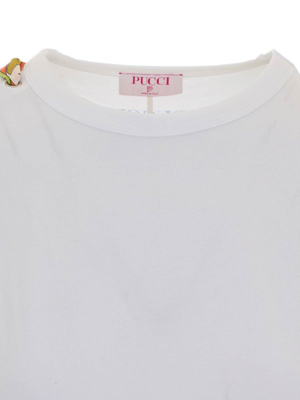 トップ/タンクトップ - 白 shop online: EMILIO PUCCI