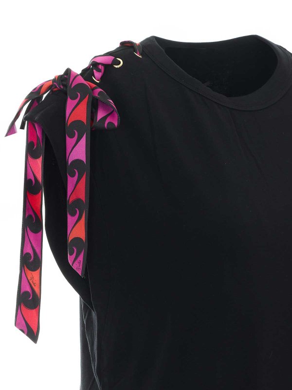 The Best Shops EMILIO PUCCI: トップス＆タンクトップ - トップ/タンクトップ - 黒