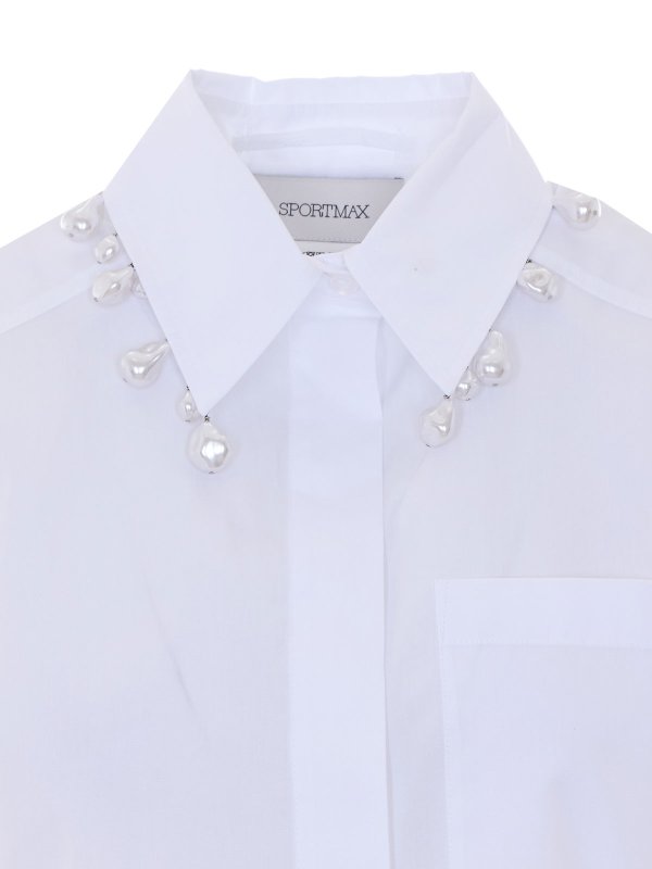 Hemd - Weiß shop online: SPORTMAX