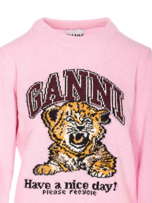 Rundhalspullover - Nude shop online: GANNI