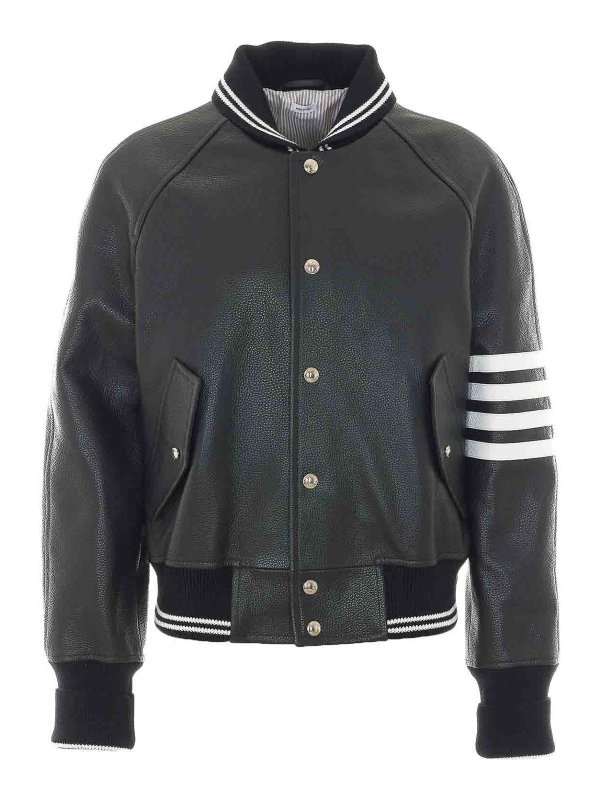 THOM BROWNE: bombers - Oversized bomber
