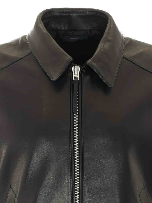 Lederjacke - Schwarz shop online: TOM FORD