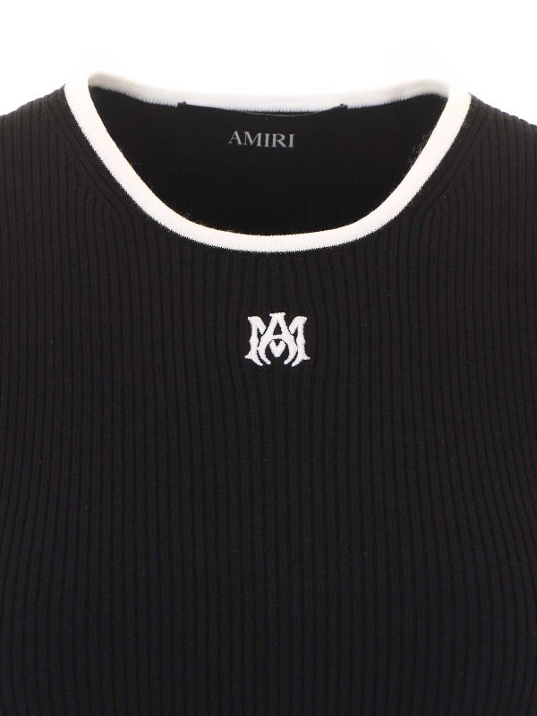 トップ/タンクトップ - 黒 shop online: AMIRI