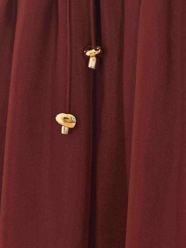 The Best Shops ZIMMERMANN: ロングシャツ - ロングスカート - 赤
