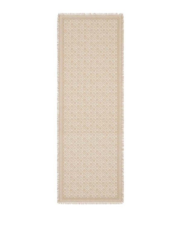 TORY BURCH: スカーフ - スカーフ - ベージュ