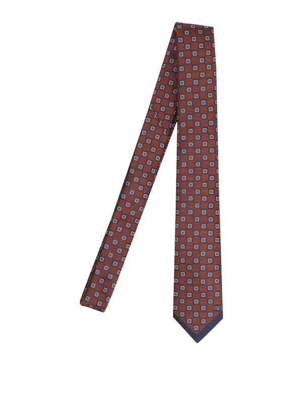 VALENTINO GARAVANI: Corbatas y pajaritas - Corbata - Multicolor