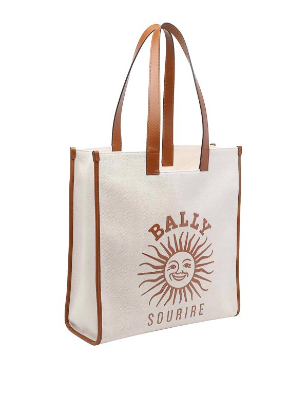 BALLY: Handtaschen online - Shopper - Beige